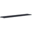 Vindueskarm Anthracit med træstruktur 120 x 35 x 4,5 cm PVC