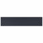 Vindueskarm Anthracit med træstruktur 140 x 35 x 4,5 cm PVC