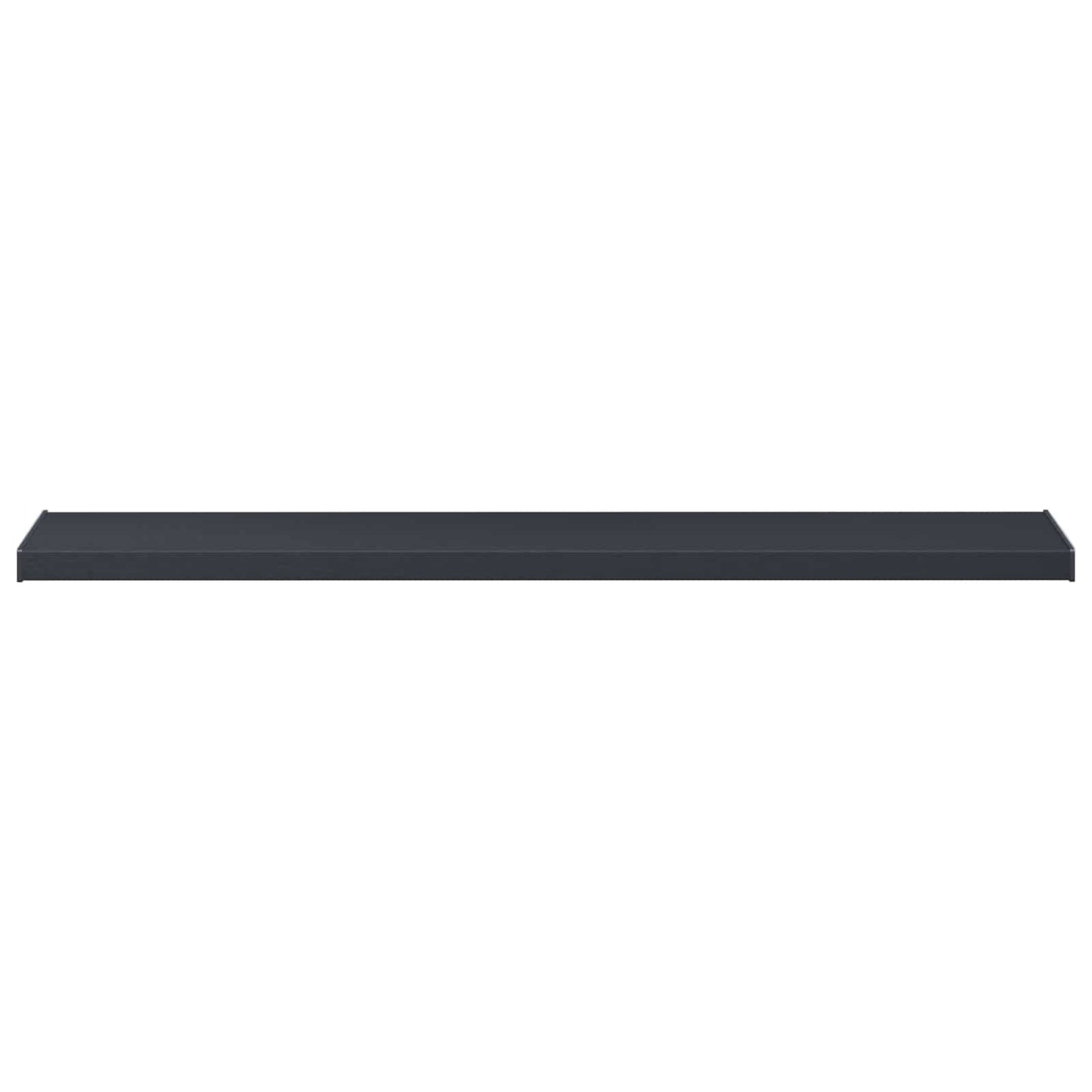 Vindueskarm Anthracit med træstruktur 160 x 35 x 4,5 cm PVC