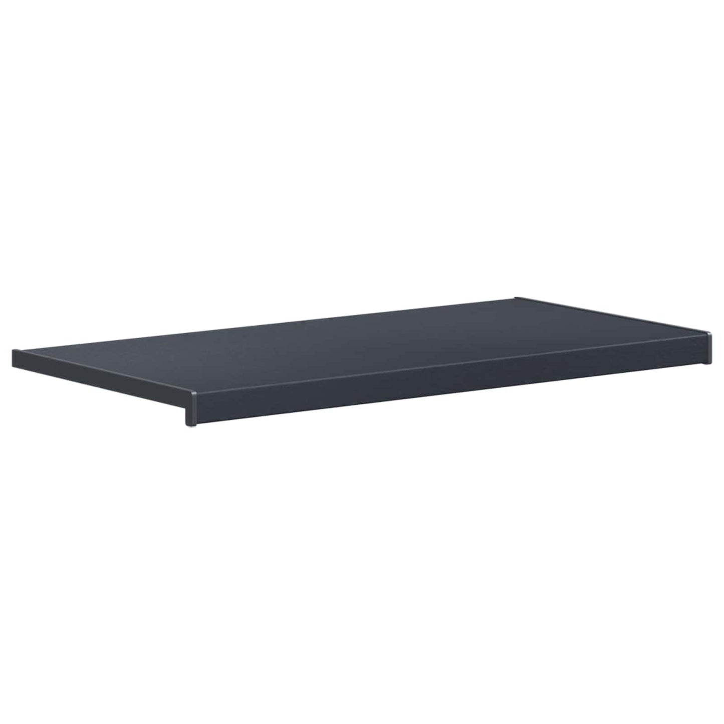 Vindueskarm Anthracit med træstruktur 100 x 40 x 4,5 cm PVC