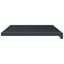 Vindueskarm Anthracit med træstruktur 100 x 40 x 4,5 cm PVC