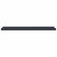 Vindueskarm Anthracit med træstruktur 140 x 40 x 4,5 cm PVC
