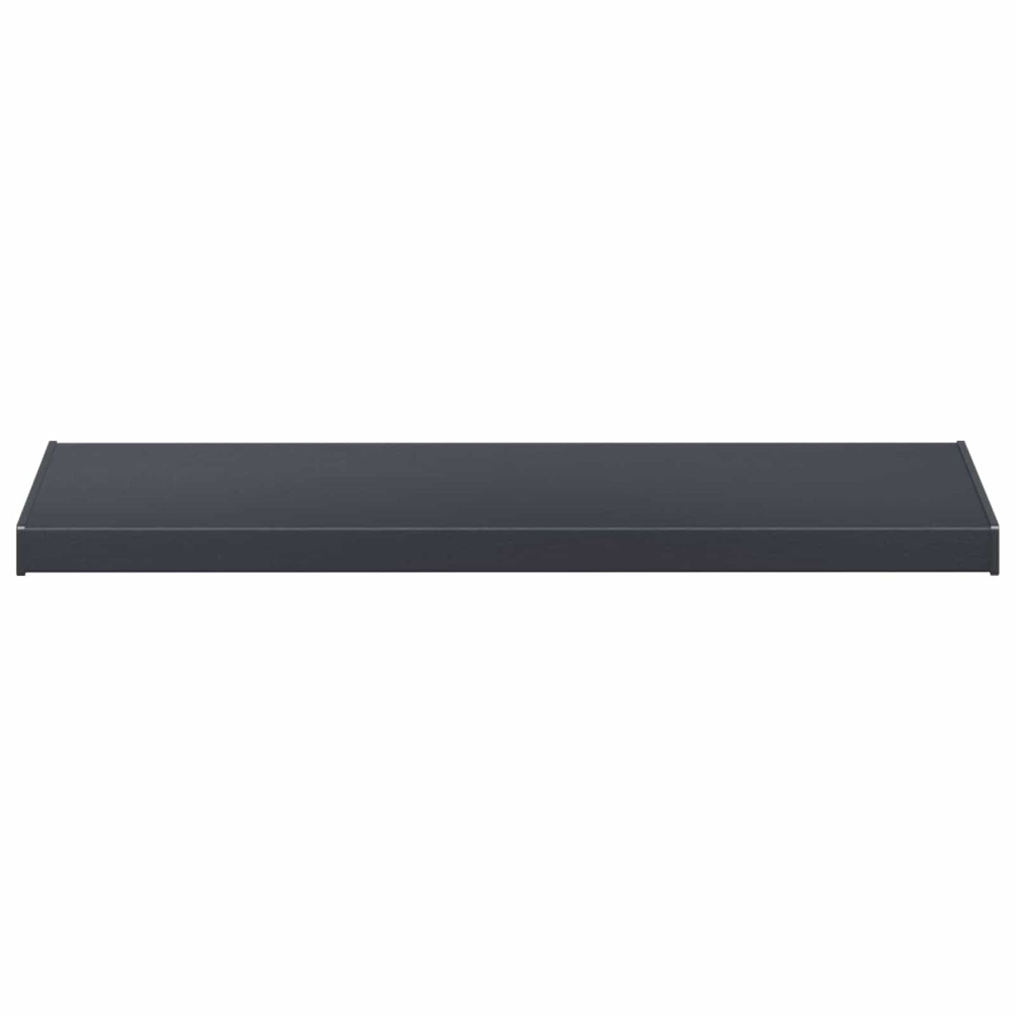 Vindueskarm Anthracit med træstruktur 80 x 45 x 4,5 cm PVC