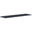 Vindueskarm Anthracit med træstruktur 120 x 45 x 4,5 cm PVC