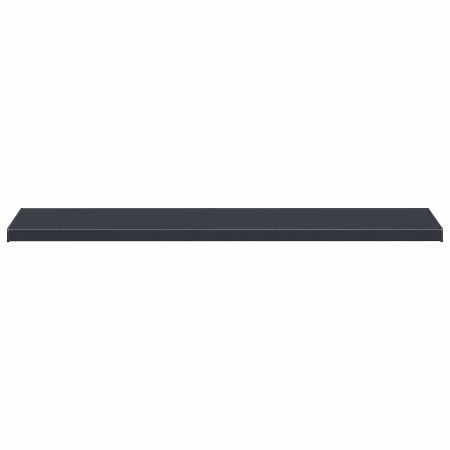 Vindueskarm Anthracit med træstruktur 140 x 45 x 4,5 cm PVC