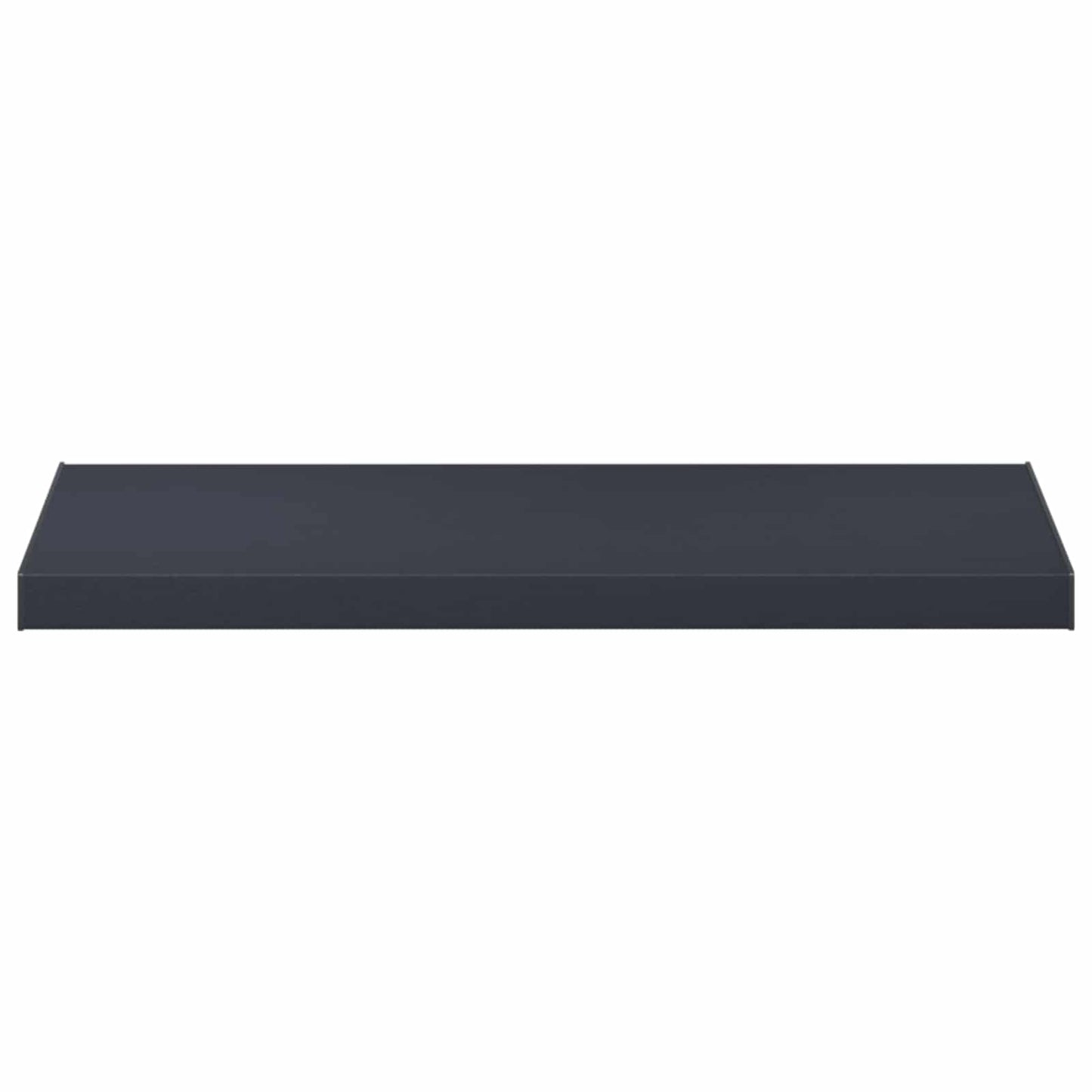 Vindueskarm Anthracit med træstruktur 60 x 50 x 4,5 cm PVC