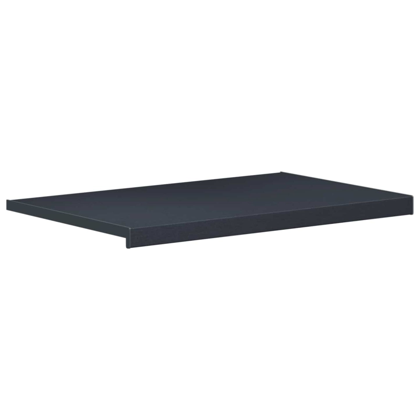 Vindueskarm Anthracit med træstruktur 100 x 50 x 4,5 cm PVC