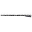 Vindueskarm Anthracit med træstruktur 120 x 50 x 4,5 cm PVC