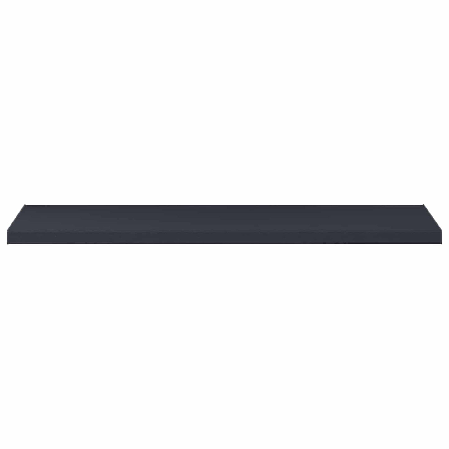Vindueskarm Anthracit med træstruktur 160 x 50 x 4,5 cm PVC