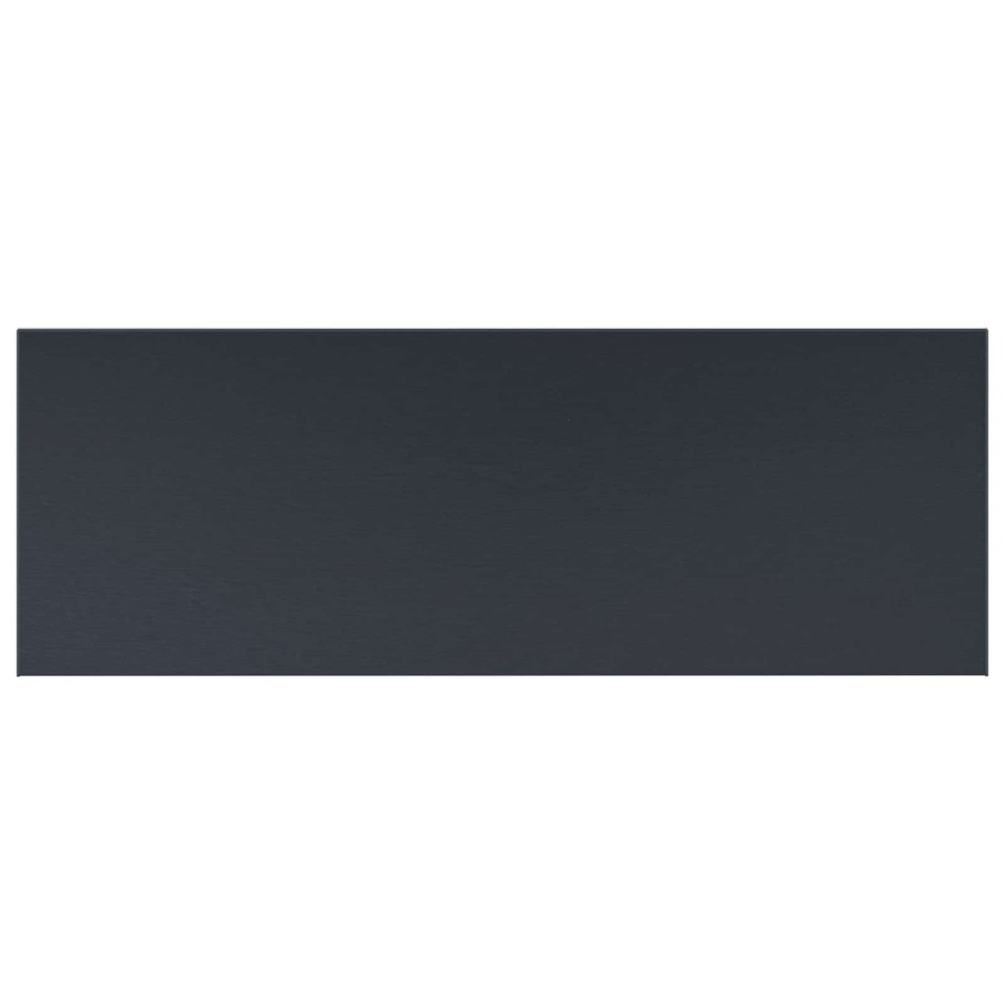 Vindueskarm Anthracit med træstruktur 160 x 50 x 4,5 cm PVC