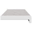 Vindueskarm Marmor tekstur 80 x 20 x 4,5 cm PVC