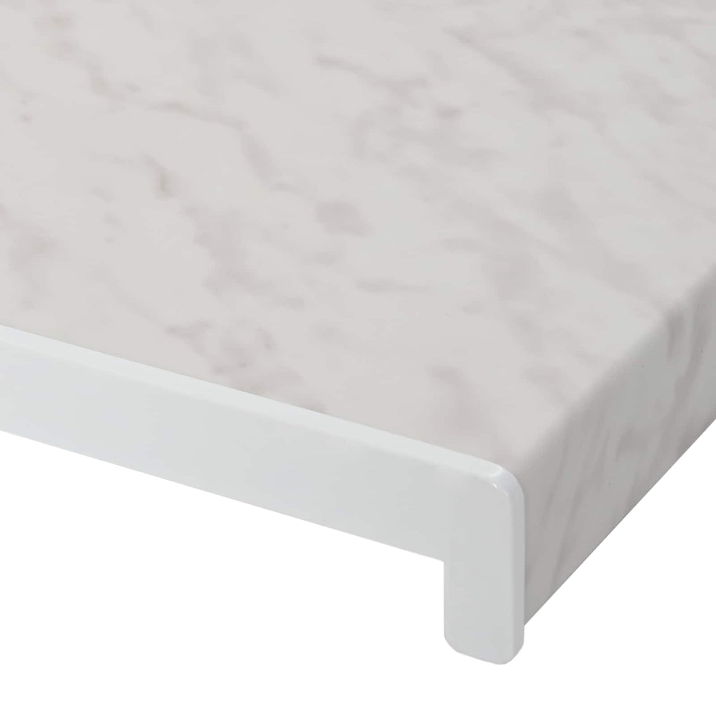Vindueskarm Marmor tekstur 120 x 20 x 4,5 cm PVC