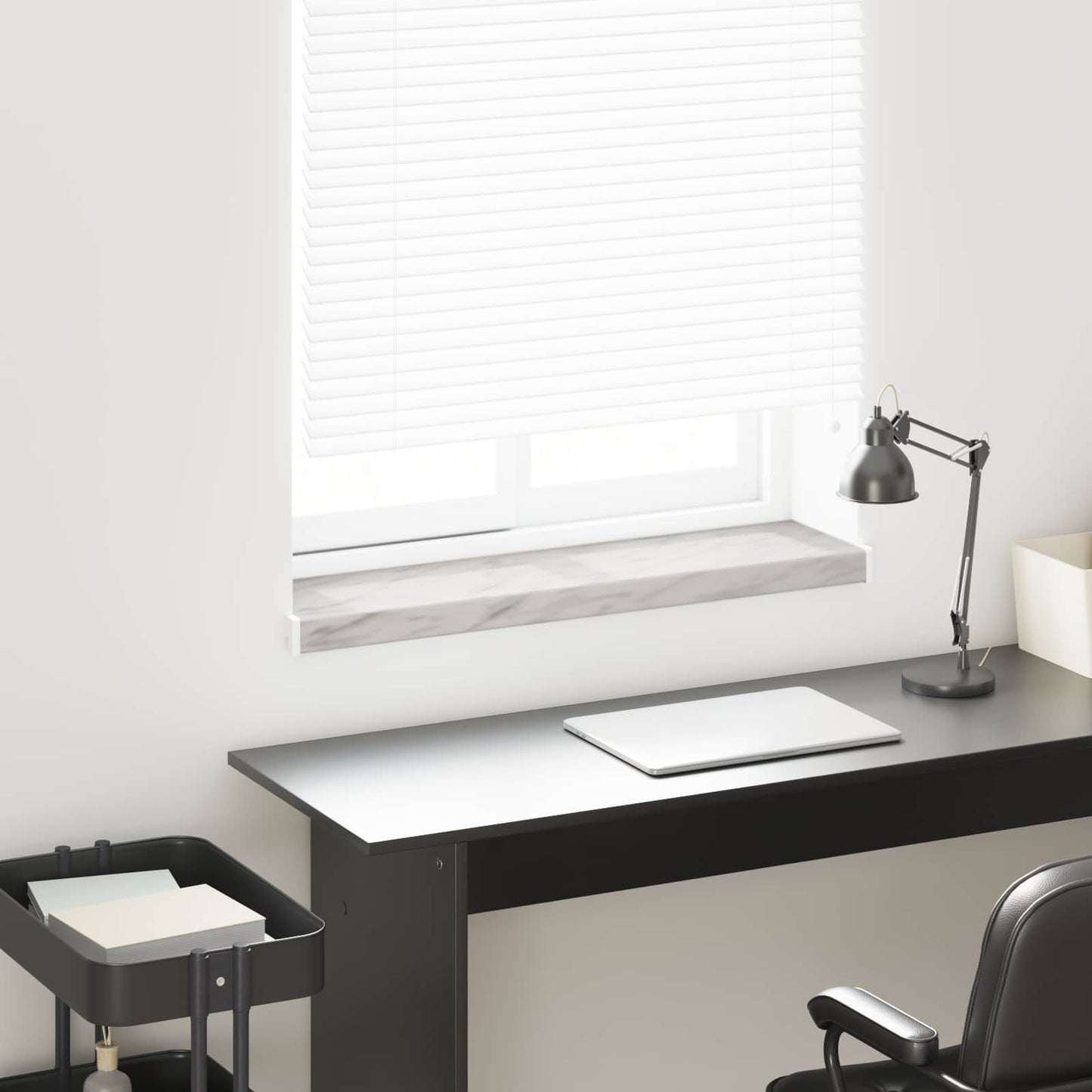 Vindueskarm Marmor tekstur 60 x 25 x 4,5 cm PVC