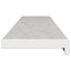 Vindueskarm Marmor tekstur 140 x 25 x 4,5 cm PVC