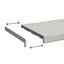 Vindueskarm Marmor tekstur 140 x 30 x 4,5 cm PVC