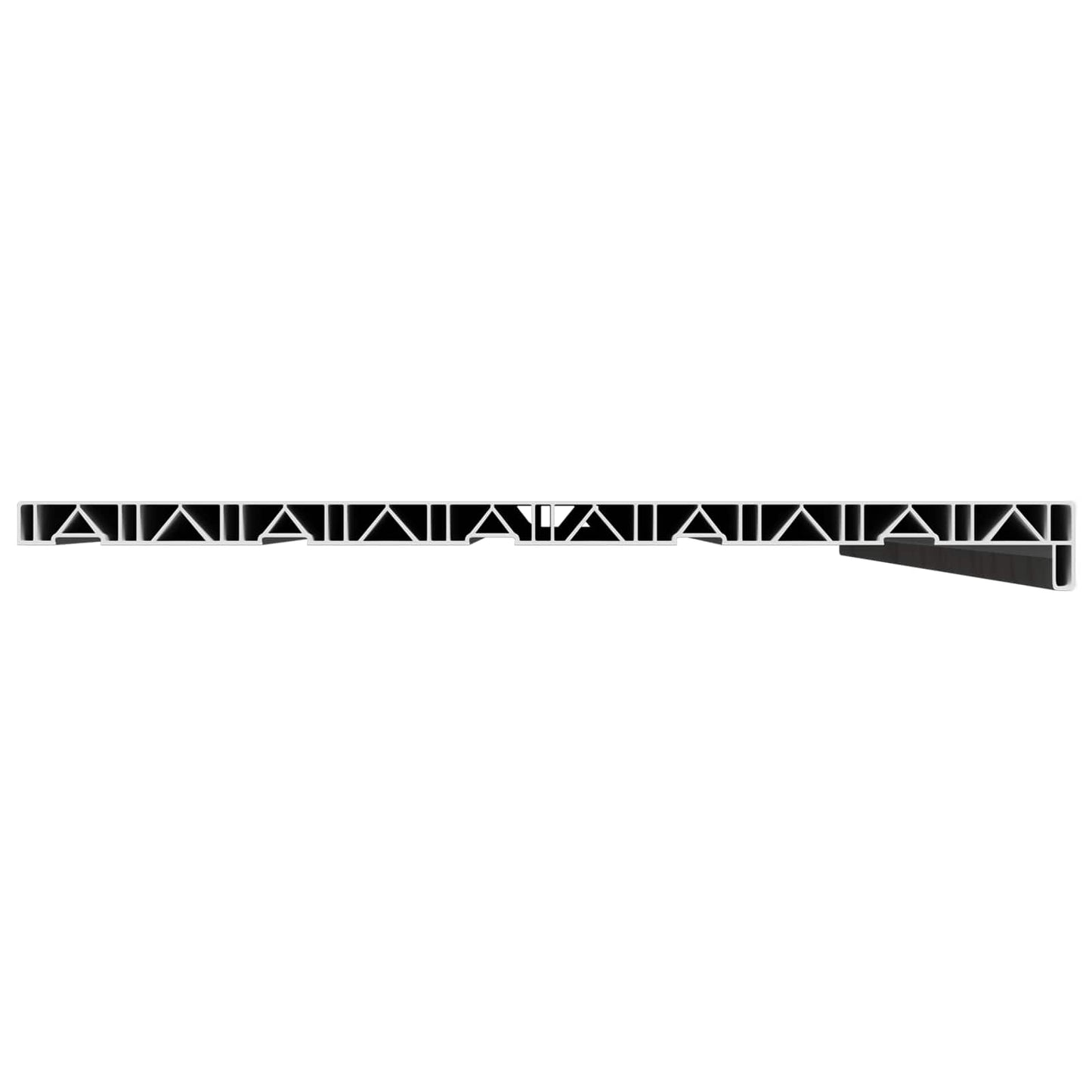 Vindueskarm Marmor tekstur 120 x 50 x 4,5 cm PVC
