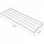 Tagpanel 12 pcs Grå 129 x 45 cm Galvaniseret stål