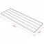 Tagpanel 12 stk. Brun 129 x 45 cm Galvaniseret stål
