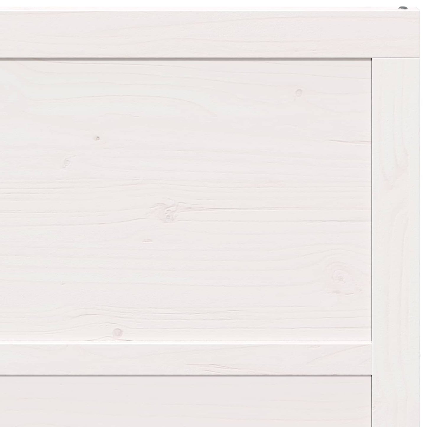 Ladedør Hvid 90 x 2,5 x 208 cm Massivt fyrretræ