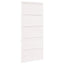 Ladedør Hvid 90 x 2,5 x 208 cm Massivt fyrretræ