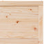 Ladedør 80 x 2,5 x 208 cm Massivt fyrretræ Naturfarvet