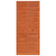 Ladedør 100 x 2,5 x 208 cm Massivt fyrretræ Voksbrun
