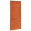Ladedør 90 x 2,5 x 208 cm Massivt fyrretræ Voksbrun