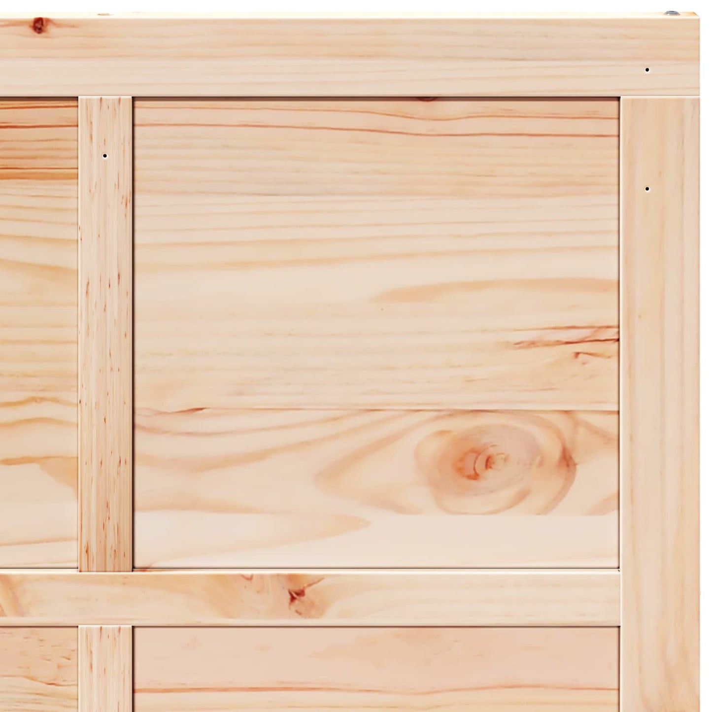 Ladedør 80 x 2,5 x 208 cm Massivt fyrretræ Naturfarvet