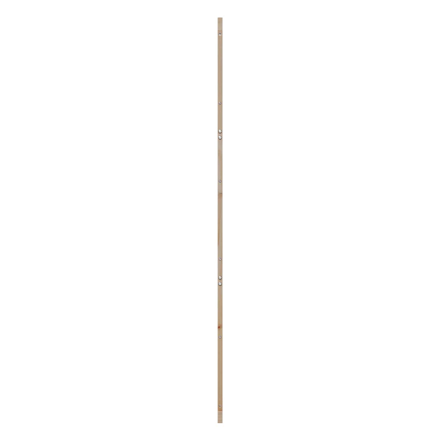 Ladedør 80 x 2,5 x 208 cm Massivt fyrretræ Naturfarvet