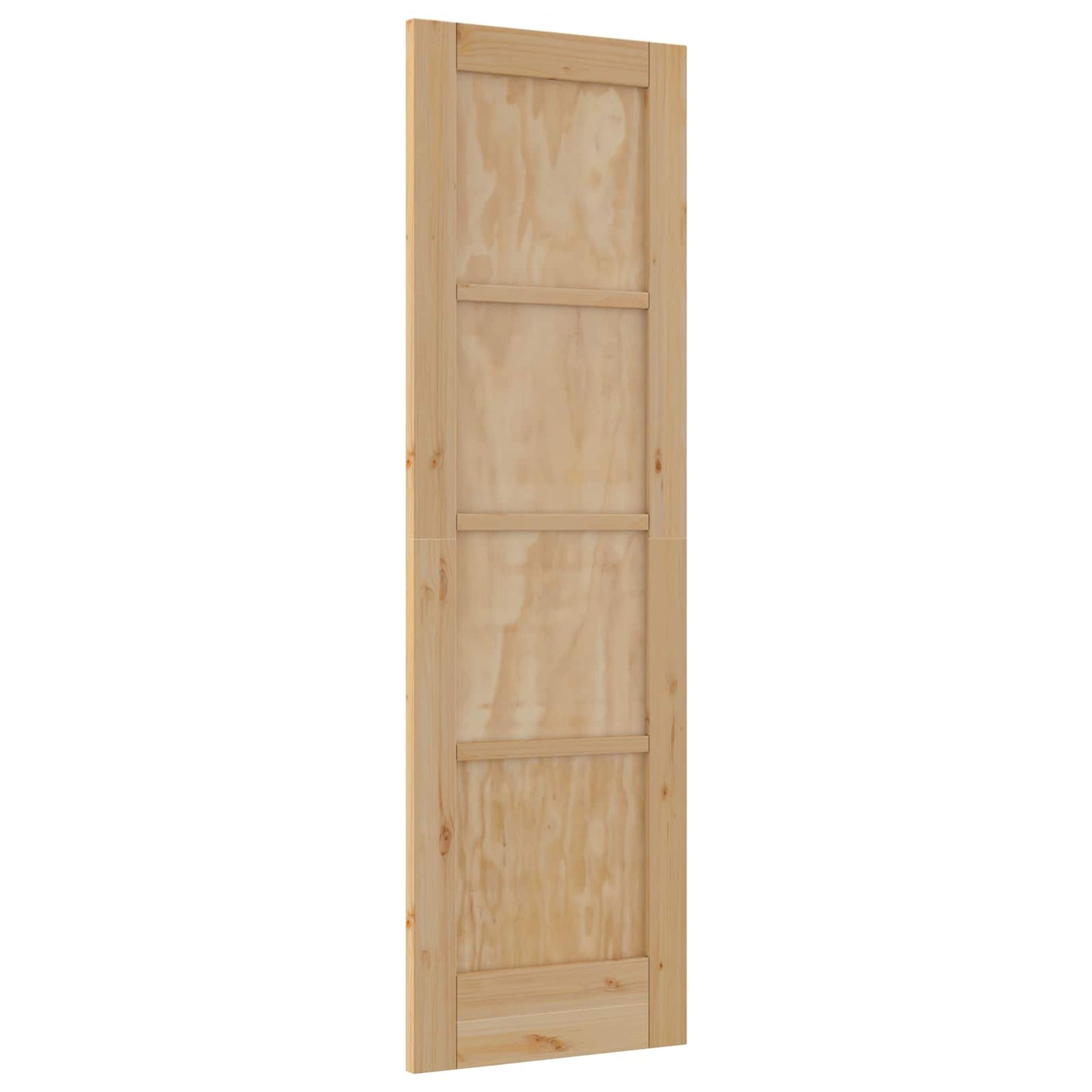 Indvendig Dør Naturfarvet 61 x 198,5 cm Krydsfinér