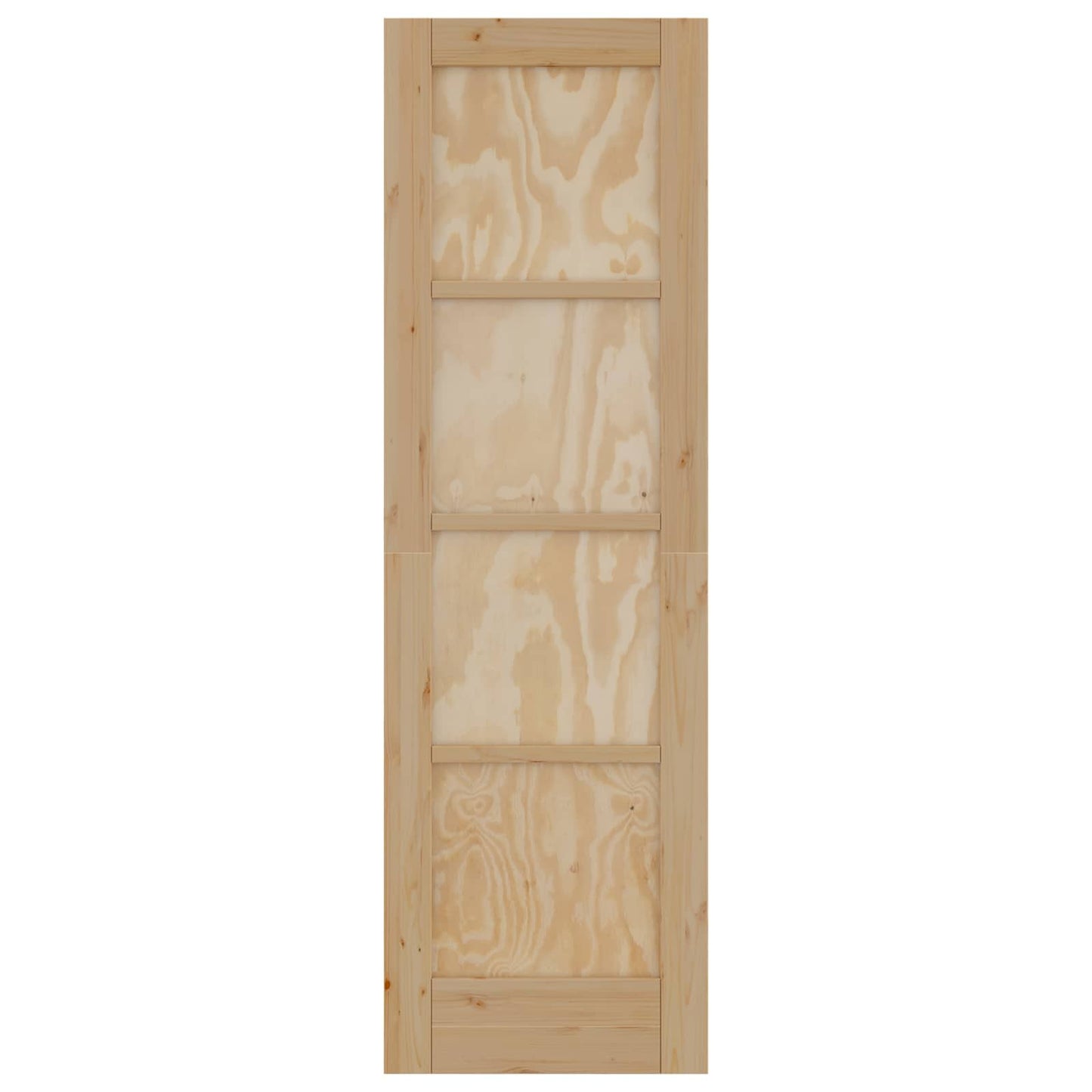 Indvendig Dør Naturfarvet 61 x 198,5 cm Krydsfinér