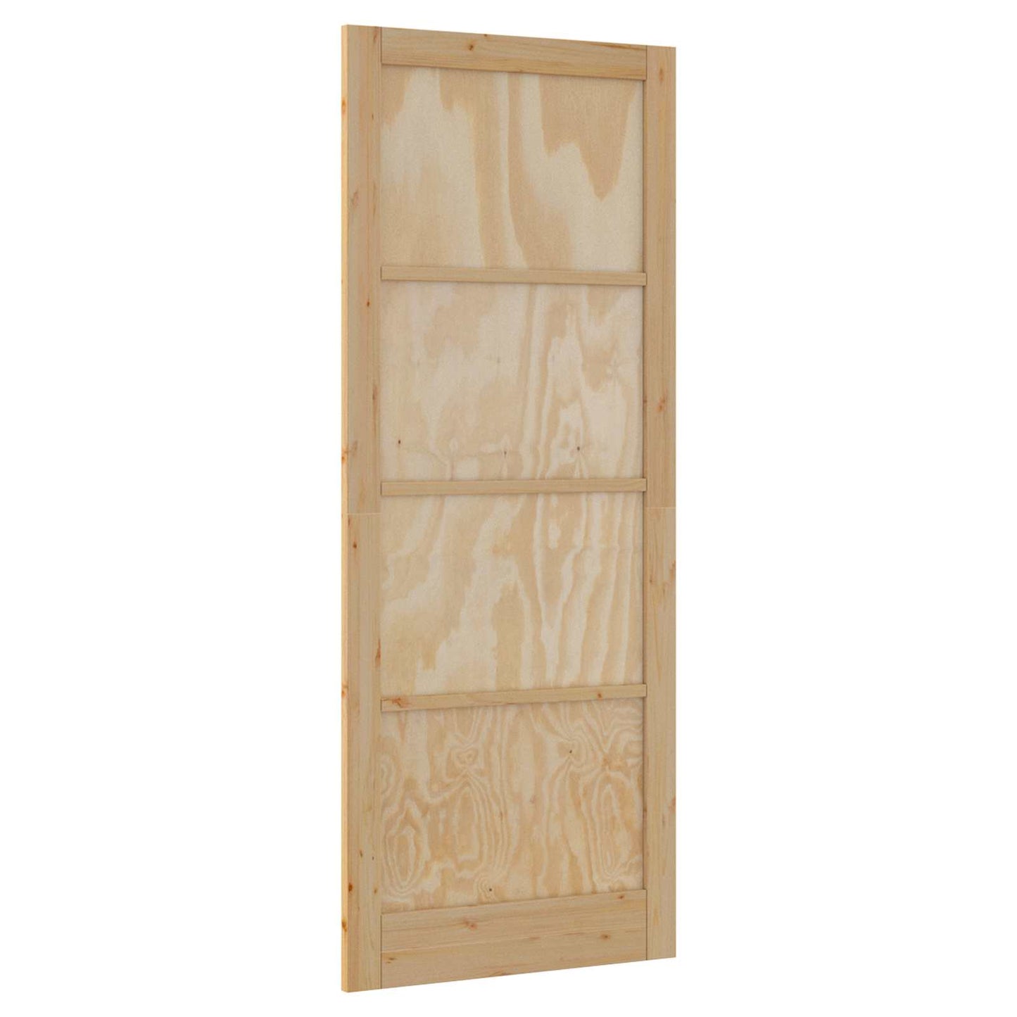 Indvendig Dør Naturfarvet 83 x 232 cm Krydsfinér