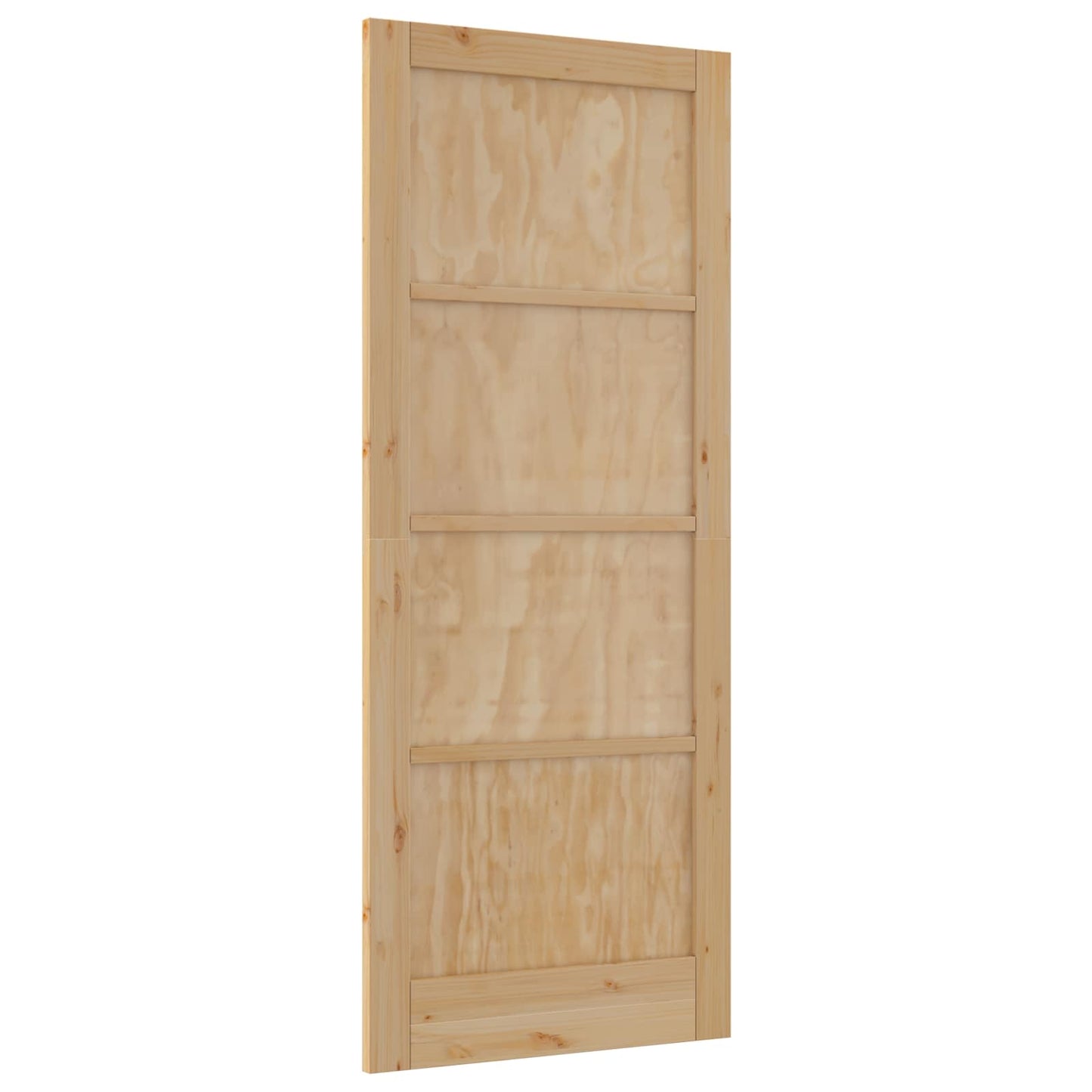 Indvendig Dør Naturfarvet 86 x 211 cm Krydsfinér