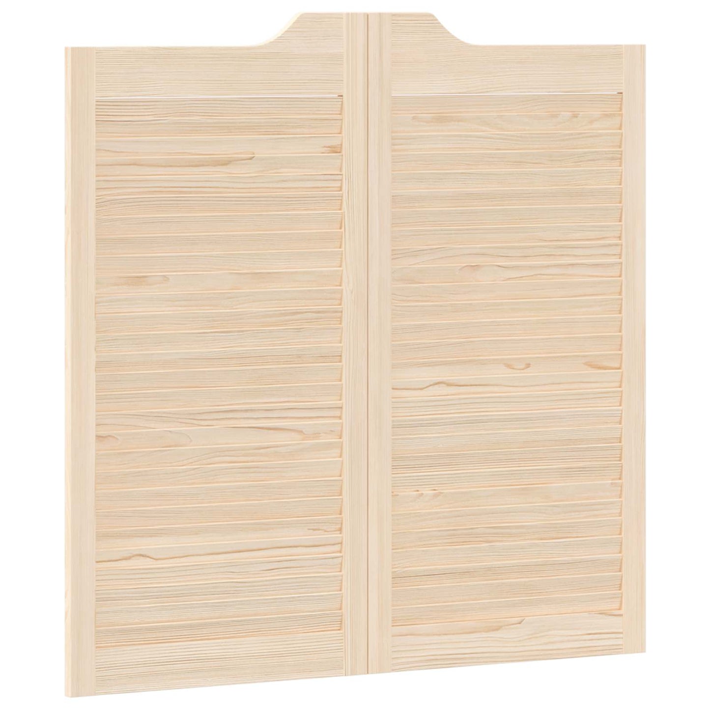 Svingdøre Naturfarvet 100 x 50 cm Massivt fyrretræ