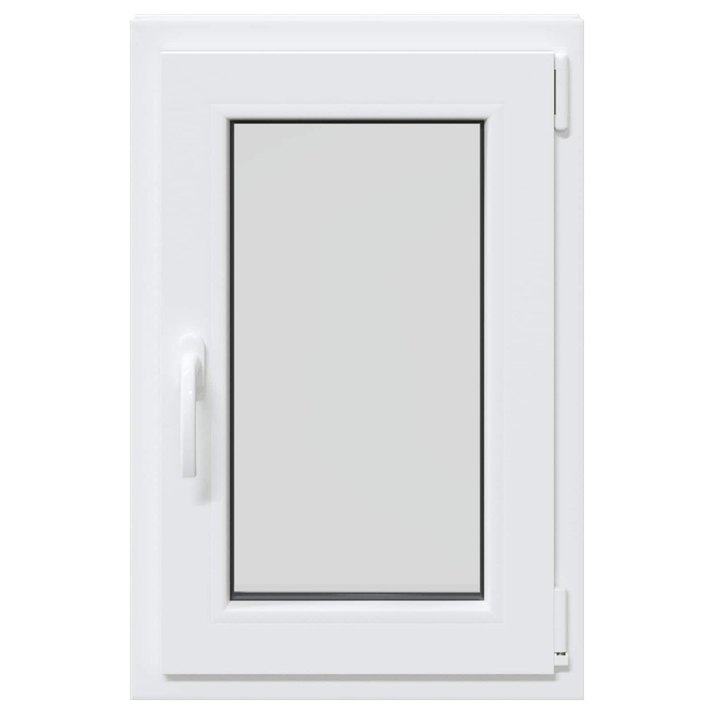 Kældervindue RISOR 50 x 75 cm PVC og glas Hvid