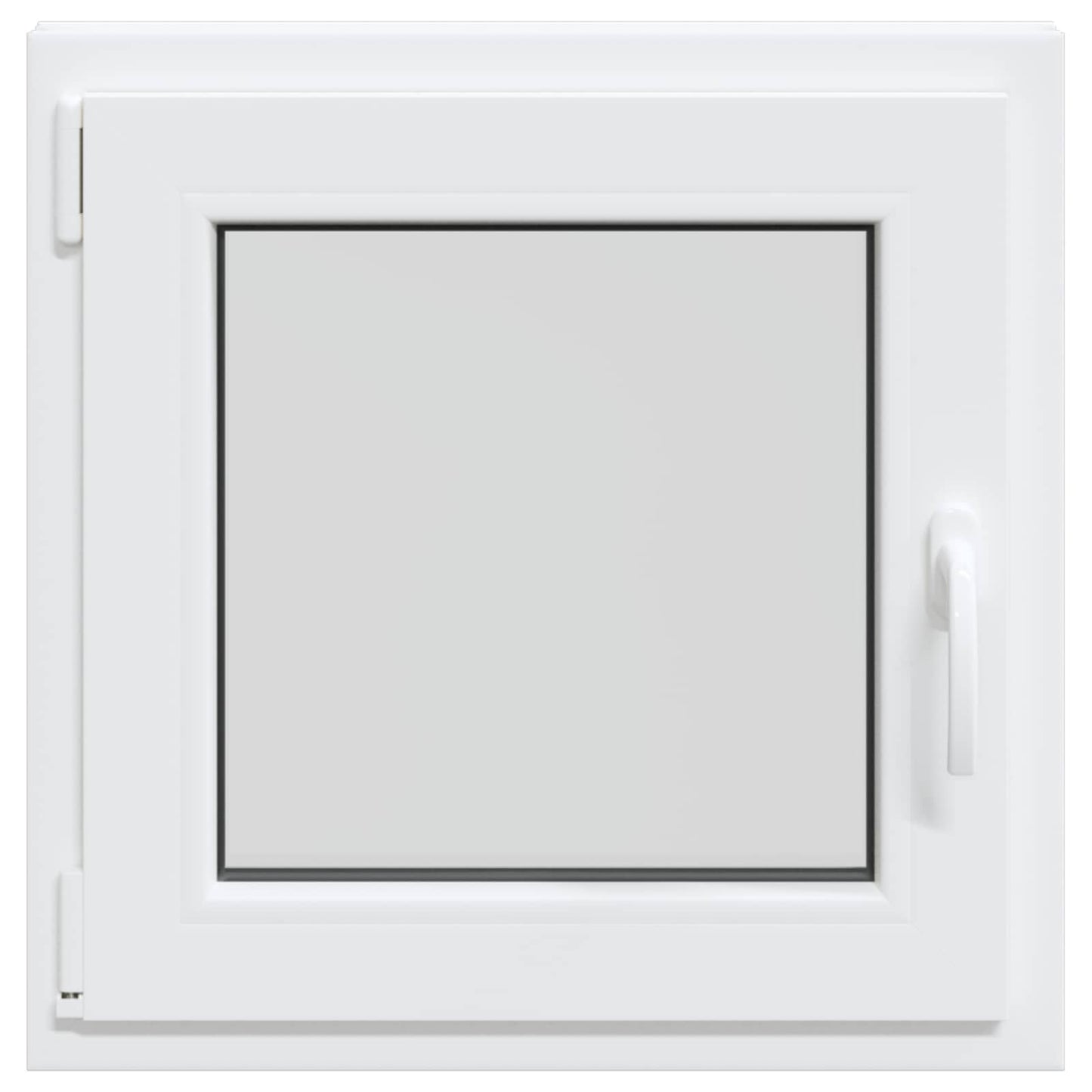 Kældervindue RISOR 60 x 60 cm PVC og glas Hvid