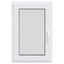 Kældervindue RISOR 60 x 90 cm PVC og glas Hvid