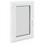Kældervindue RISOR 60 x 100 cm PVC og glas Hvid