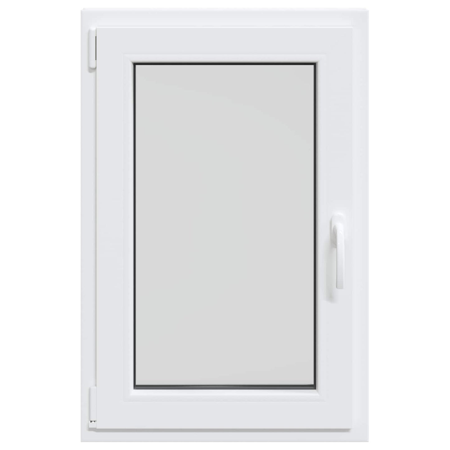 Kældervindue RISOR 60 x 100 cm PVC og glas Hvid