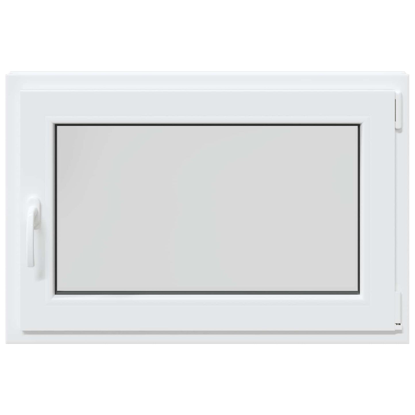 Kældervindue RISOR 90 x 60 cm PVC og glas Hvid