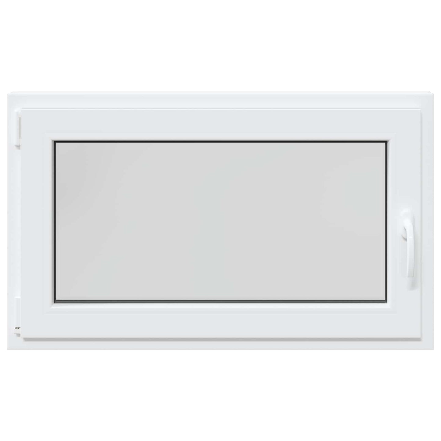 Kældervindue RISOR 100 x 60 cm PVC og glas Hvid