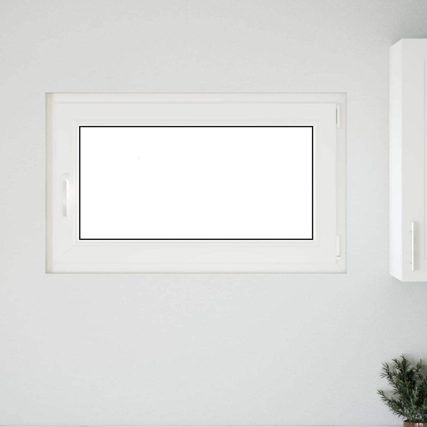 Kip & Drej Kælder Vinduet RISOR 100 x 70 cm PVC og glas