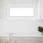 Kældervindue RISOR 120 x 60 cm PVC og glas Hvid