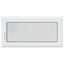 Kældervindue RISOR 120 x 60 cm PVC og glas Hvid