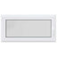 Kældervindue RISOR 120 x 60 cm PVC og glas Hvid
