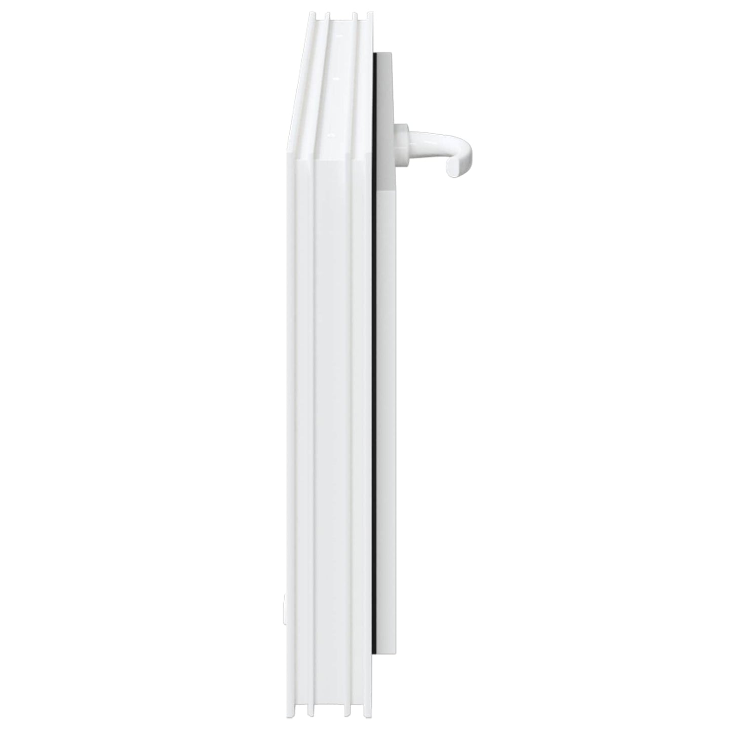 Kældervindue RISOR 80 x 40 cm PVC og glas