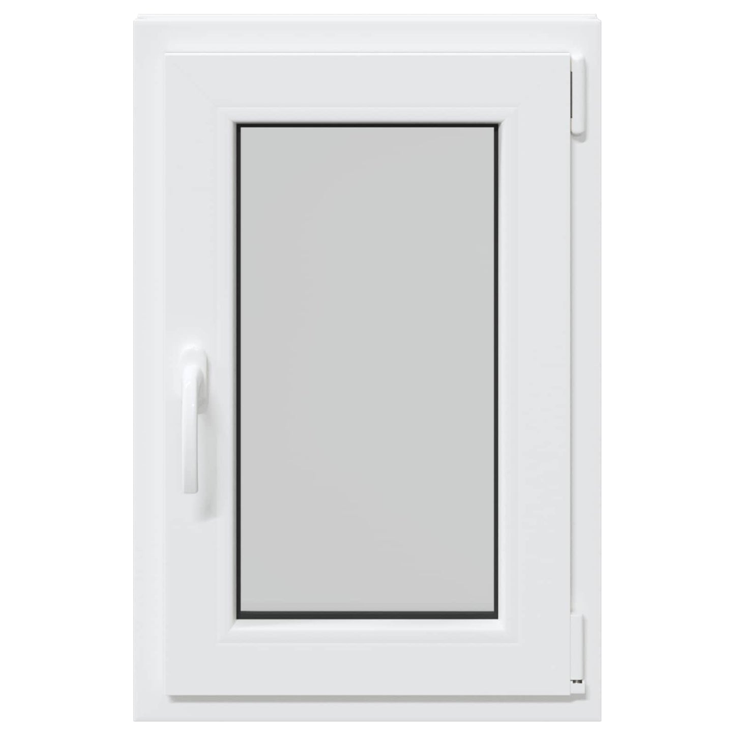 Kældervindue RISOR 50 x 75 cm PVC og glas Hvid