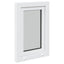 Kældervindue RISOR 50 x 75 cm PVC og glas Hvid