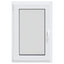 Kældervindue RISOR 60 x 80 cm PVC og glas Hvid
