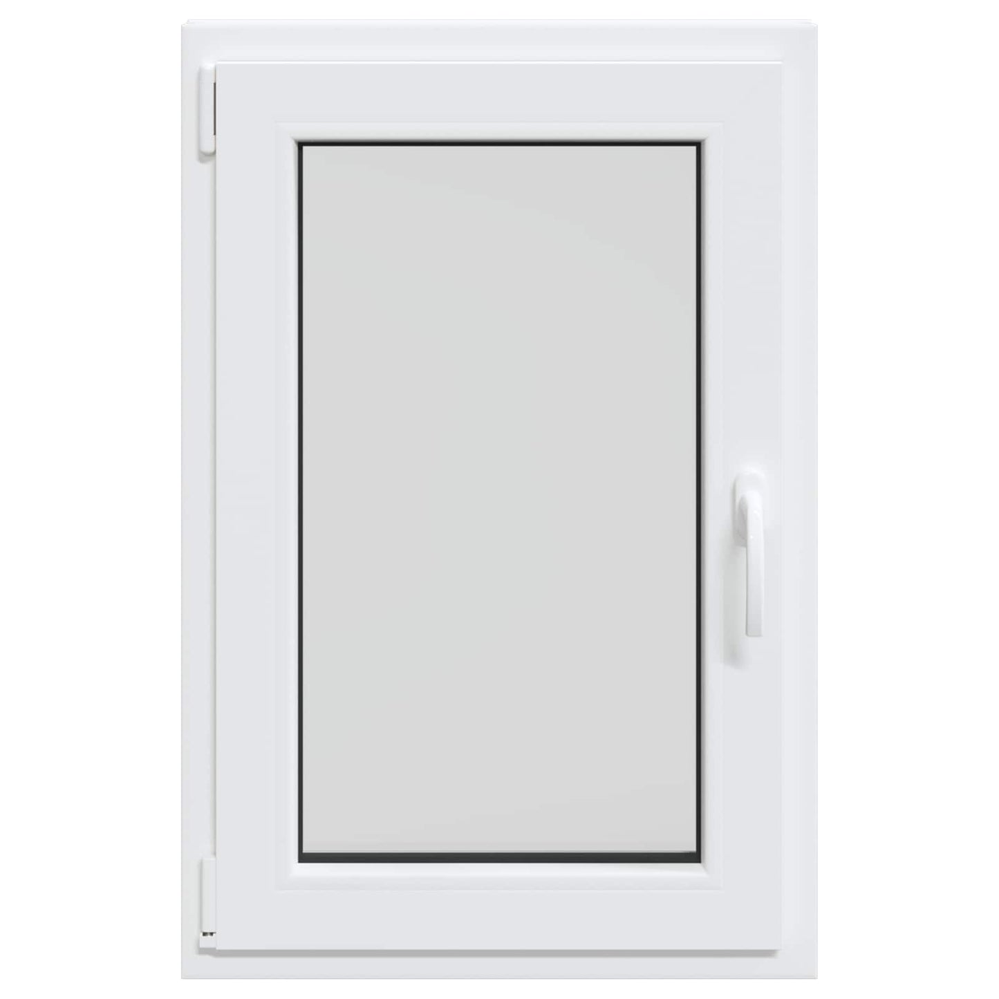 Kældervindue RISOR 60 x 80 cm PVC og glas Hvid